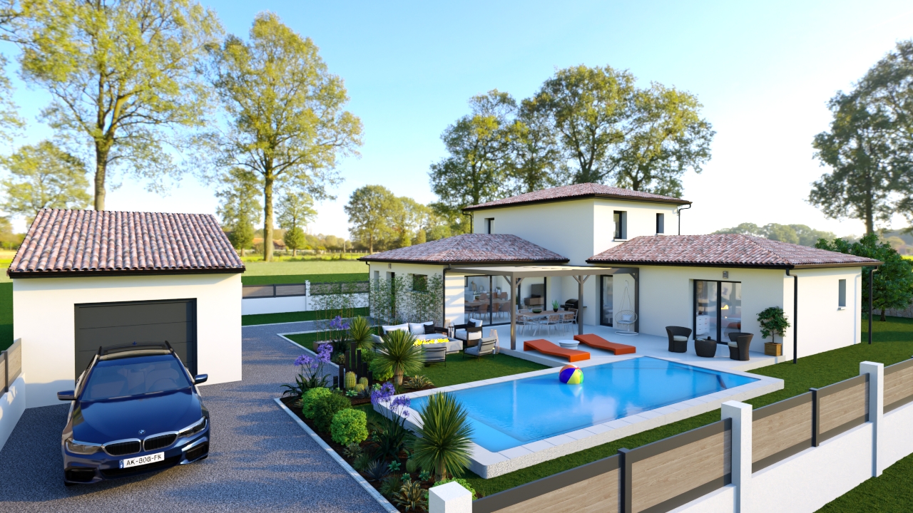 <span>Votre constructeur de</span><br> maisons individuelles 