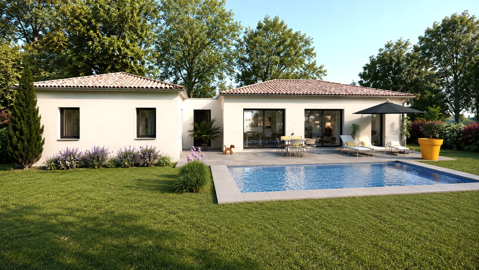 Maison de 126 m² avec 3 chambres