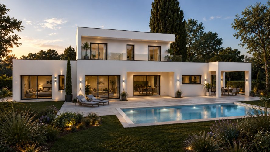 Maison contemporaine 189 m²