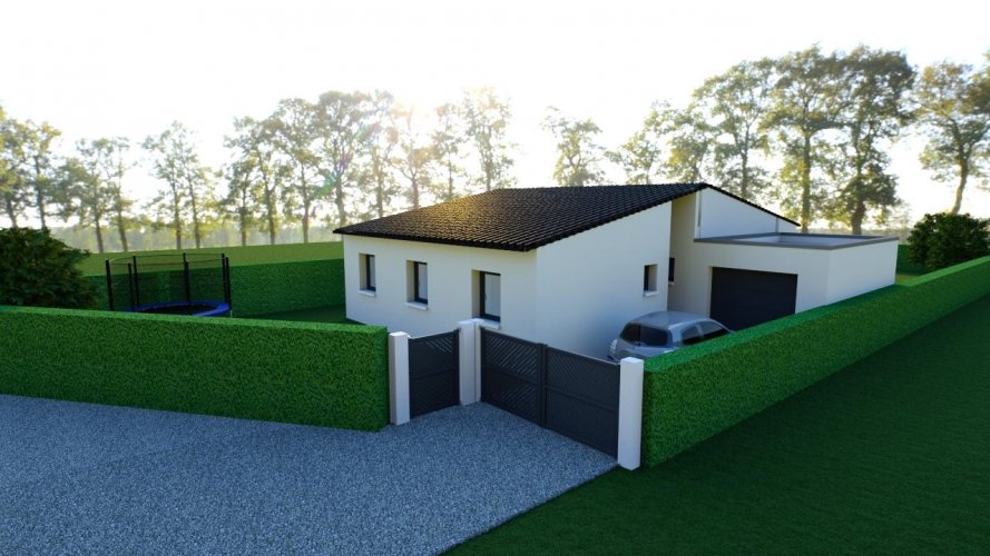 Maison 100 m² contemporaine