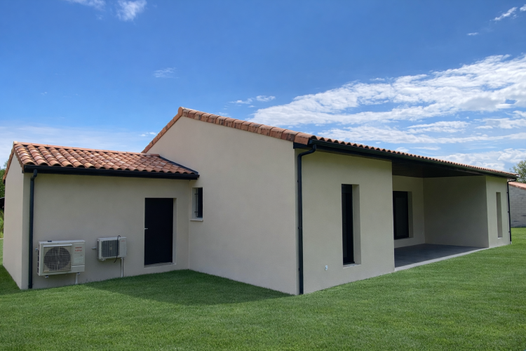 Maison de plain-pied à Rochemaure (Ardèche)