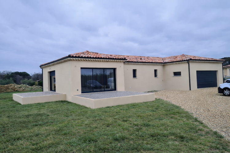 Construction maison 123 m² de plain-pied en Ardèche