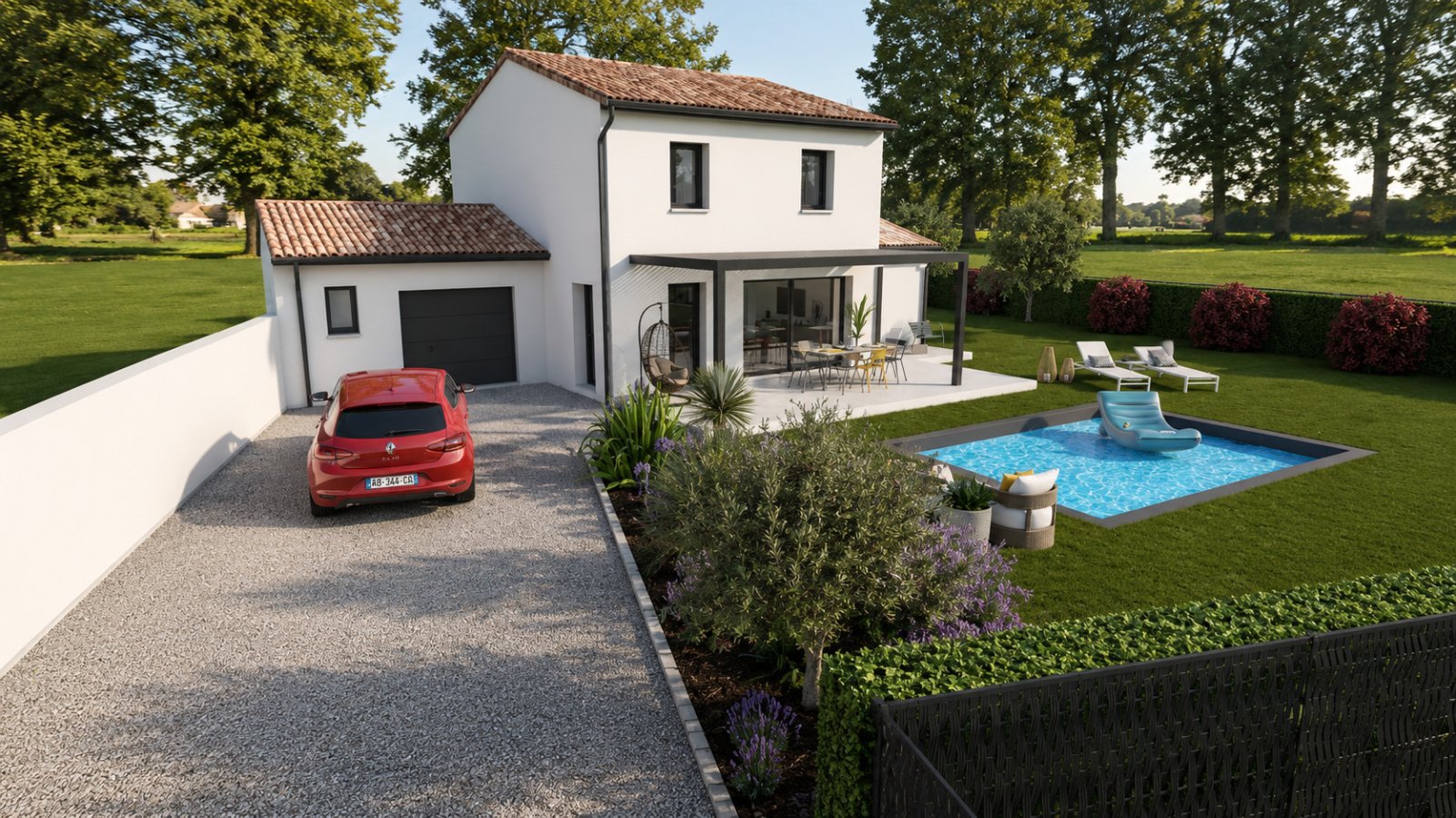 Maison 106 m² à étage