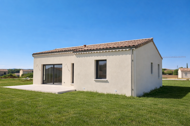 Maison moderne à Allan (Drôme)