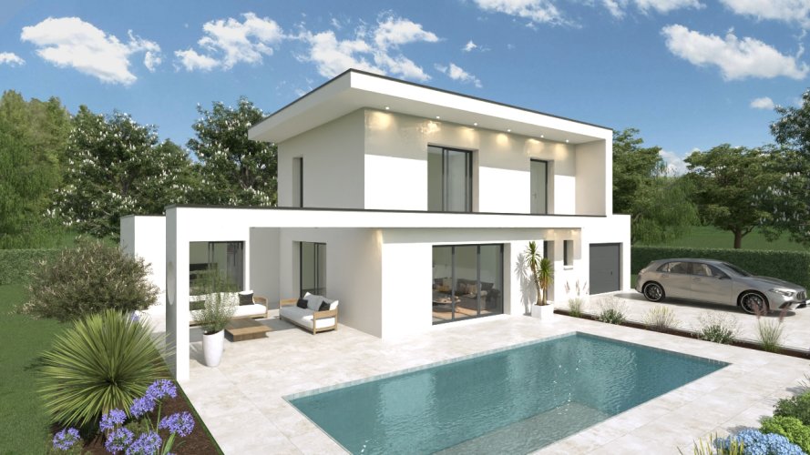 Maison Contemporaine de 120m² à étage