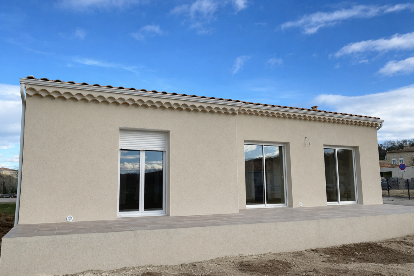 Maison traditionnelle à Montélimar (Maubec) de 76 m²