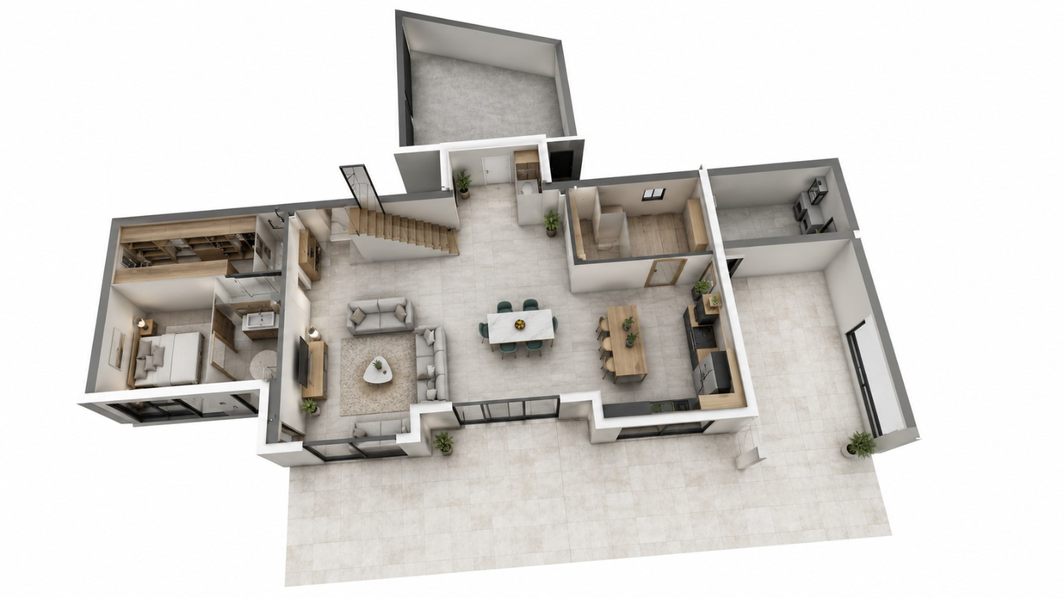 Maison contemporaine 189 m²