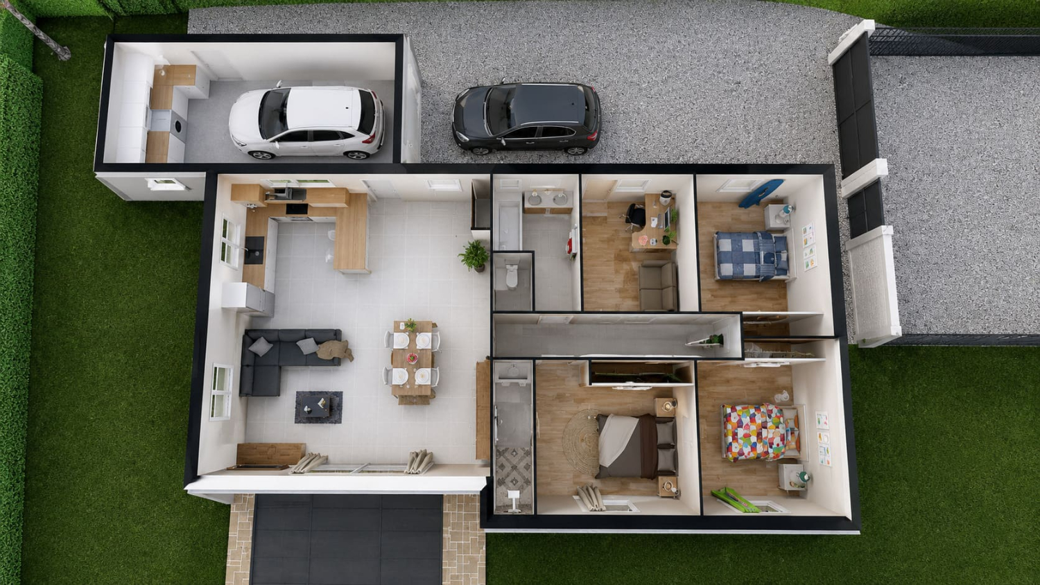 Maison traditionnelle de 100 m²