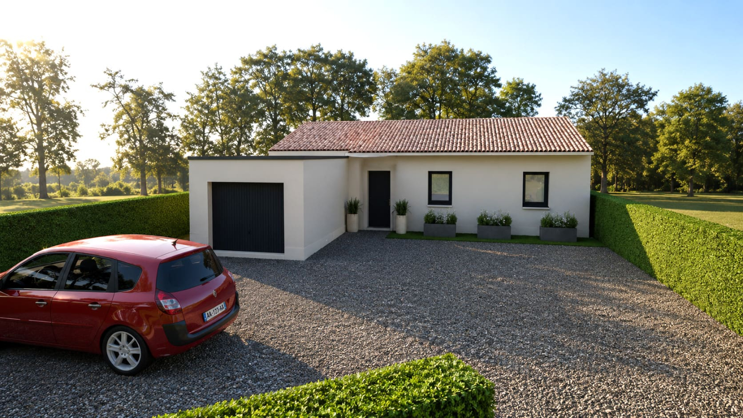 Maison moderne 90 m² plain-pied
