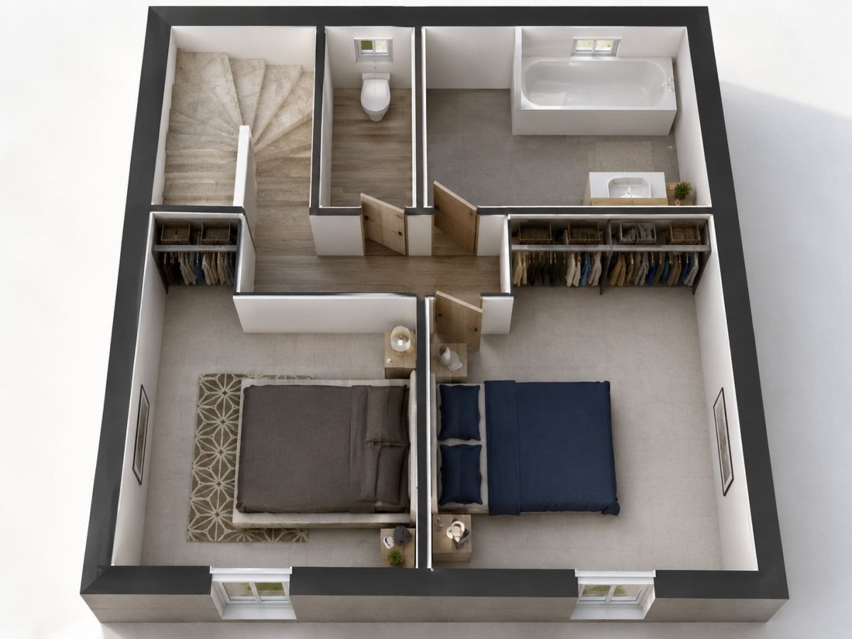 Maison Traditionnelle 90 m²