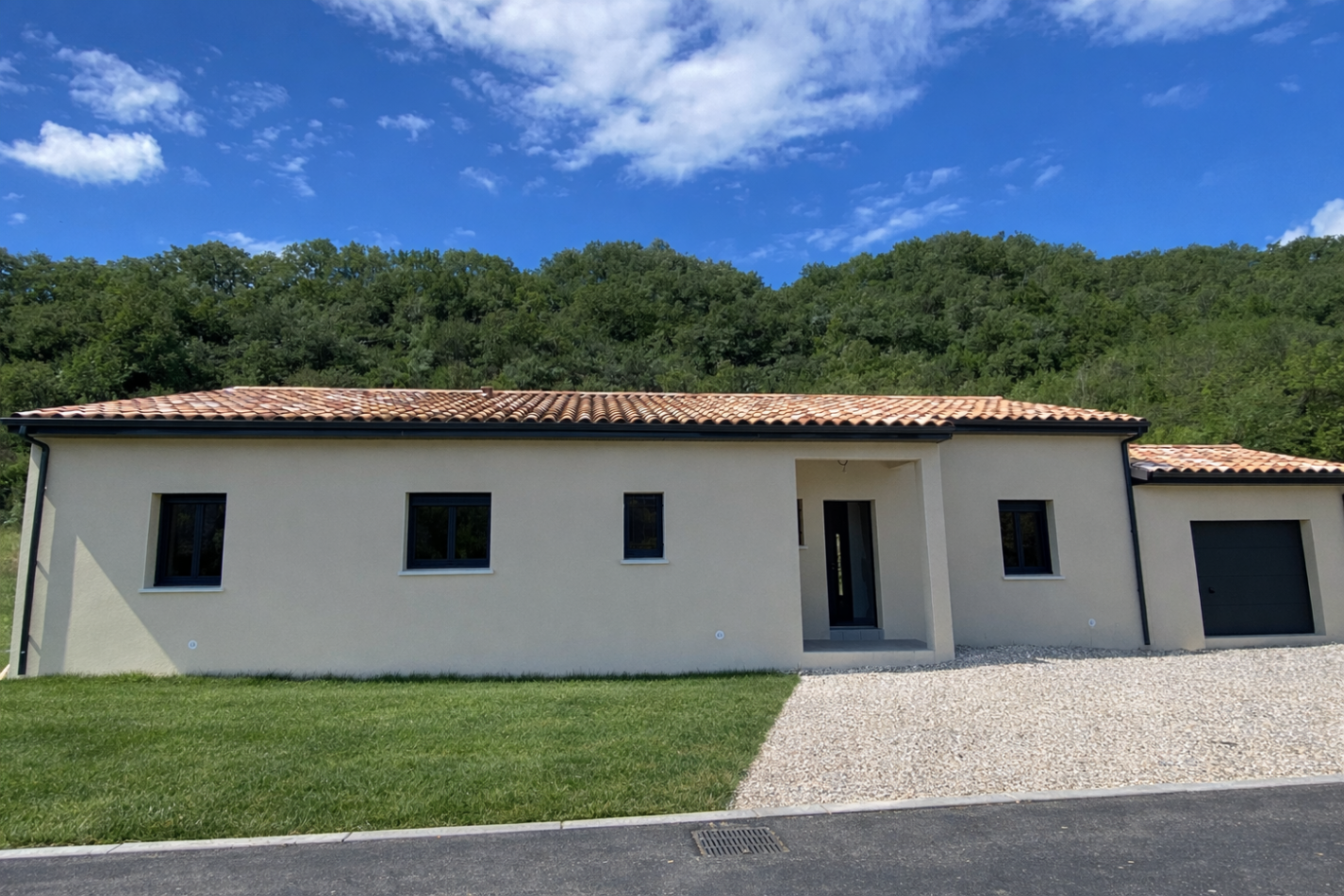 Maison de plain-pied à Rochemaure (Ardèche)