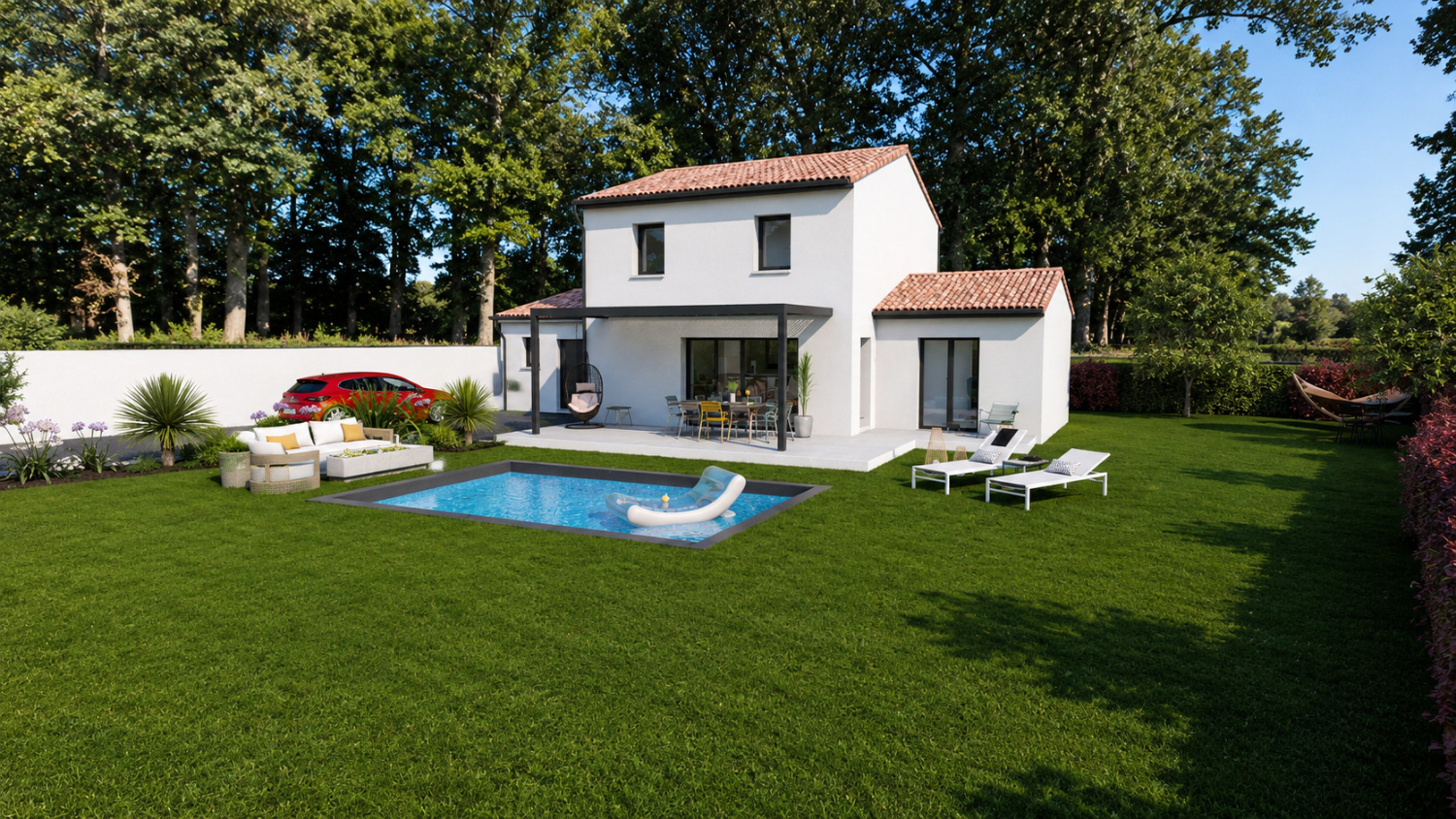 Maison 106 m² à étage