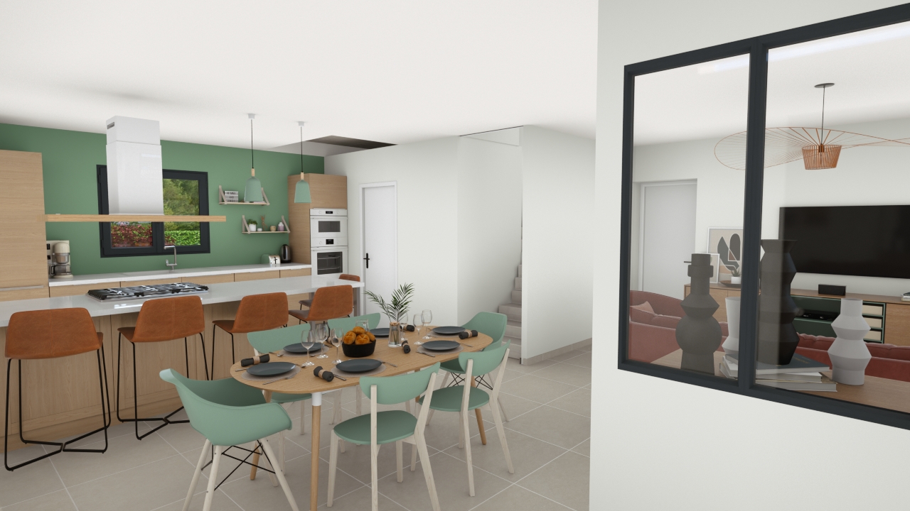 Plans 3D constructeur immobilier Drôme