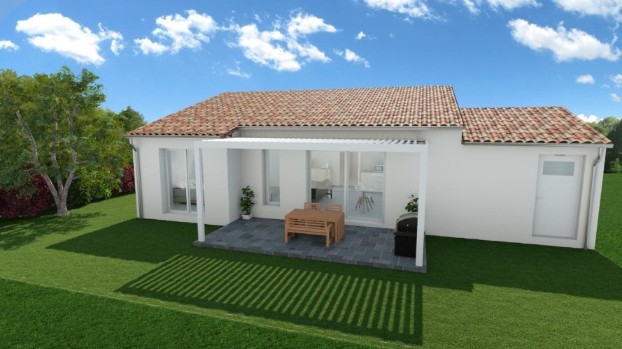 Rochemaure ! : Maison de 86 m² + terrain de 400 m²