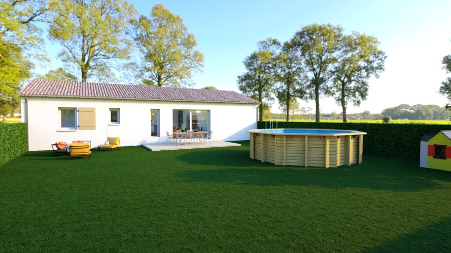 Jolie maison 3 chambres avec garage