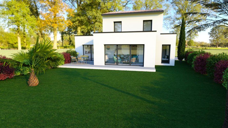 A Montélimar, maison contemporaine