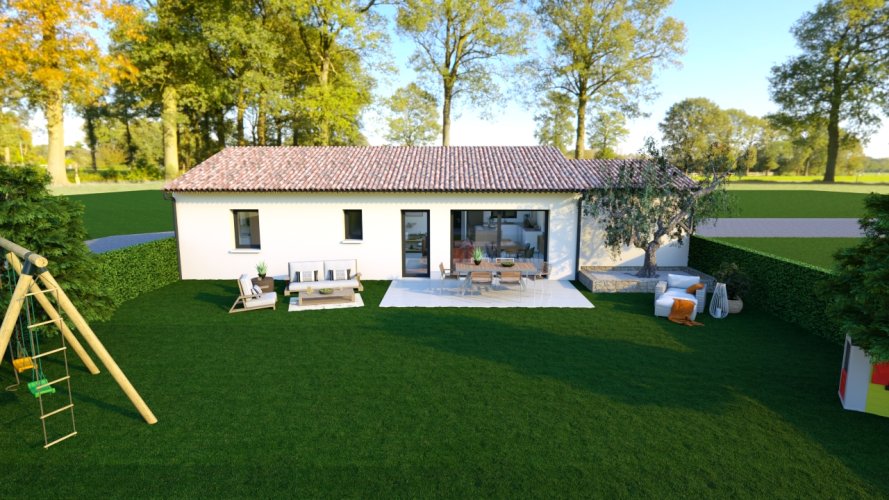 Maison neuve Saint Gervais sur Roubion