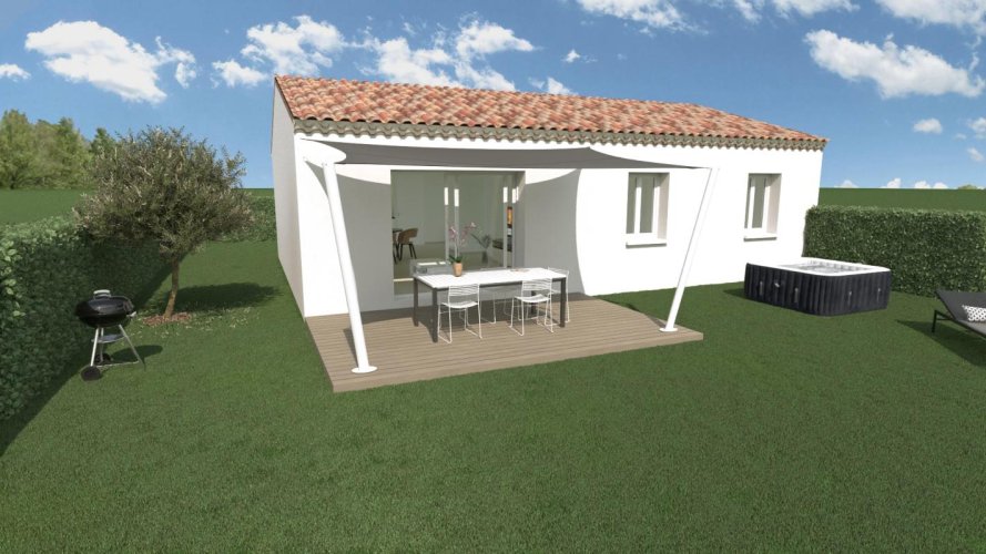 Maison + Terrain à Chomerac