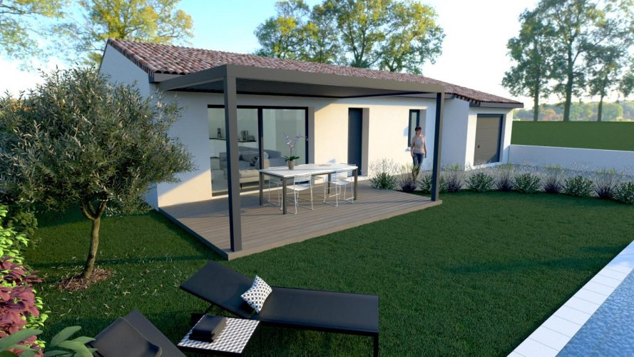 Maison Plain-Pied 3 Chambres + Terrain Malataverne hors Lotissement