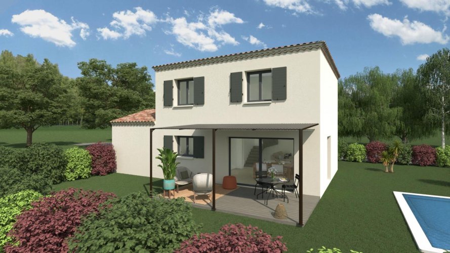 Maison 3 chambres + Terrain à Saint Paul Trois Châteaux