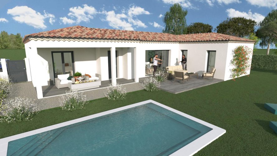 À VENDRE – Maison Plain-pied 3 Chambres – Hors lotissement à Malataverne (Drôme)