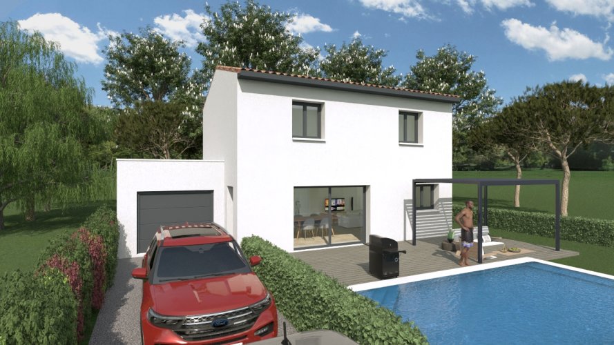 Maison Neuve – 3 chambres – Loriol-sur-Drôme (26270)
