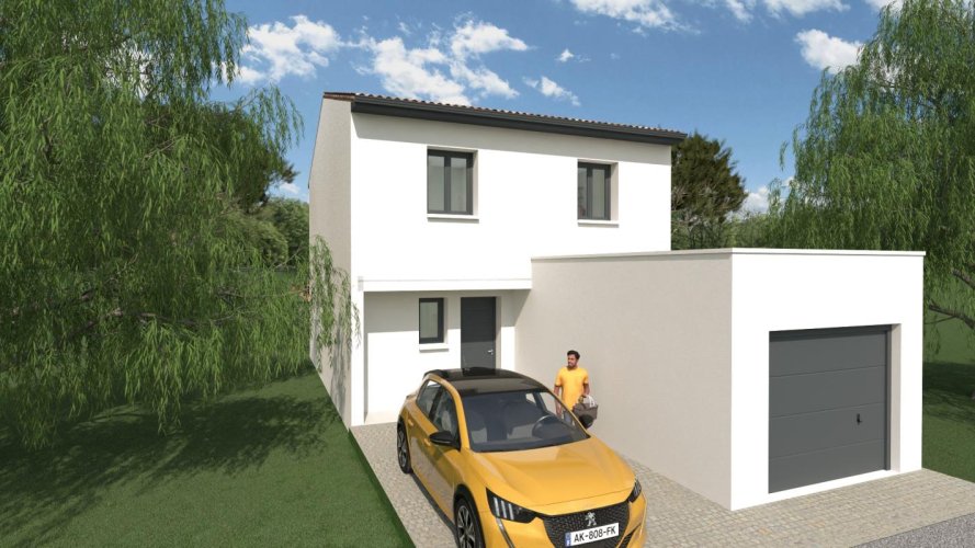  À Vendre – Maison neuve 4 chambres à Montélimar (Quartier Maubec)