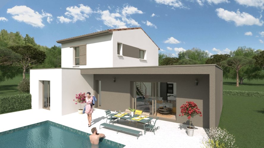  À VENDRE – Maison Contemporaine 3 chambres avec Suite Parentale à Allan (26780)