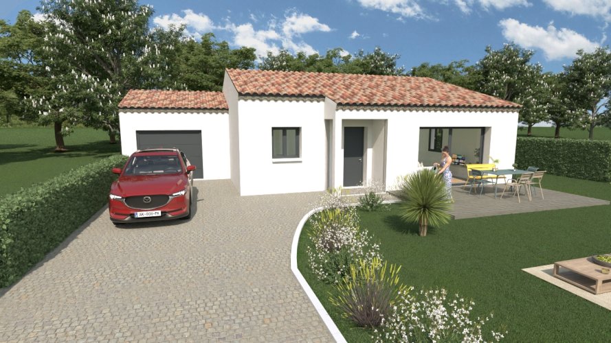  À vendre – Maison de plain-pied 3 chambres à VALREAS (84600) – À deux pas du Centre-ville