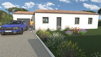  À vendre – Maison de plain-pied 3 chambres à Saint-Paulet-de-Caisson (30130)