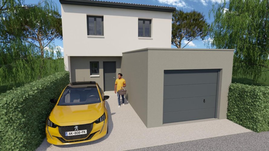  À Vendre – Maison neuve 4 chambres à Montélimar (Quartier Maubec)