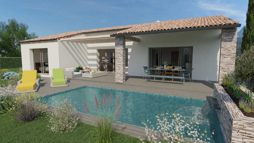 À VENDRE - Superbe Villa Provençale de Plain-Pied à ALLAN (Drôme)