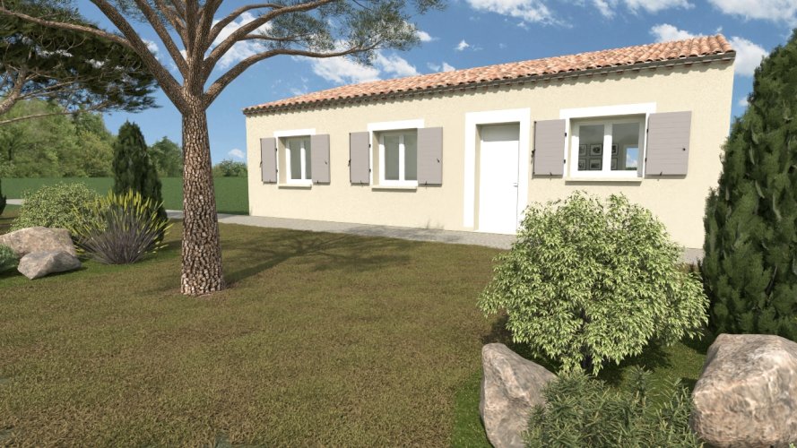 À vendre – Maison de plain-pied 3 Chambres à Montélimar, quartier Maubec