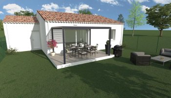 Maison plain-pied, 3 chambres à PIERRELATTE-Plusieurs terrains disponibles !