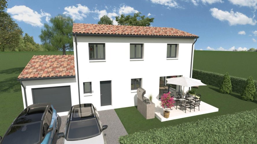 CRUAS: Maison de 110 m², 4 chambres