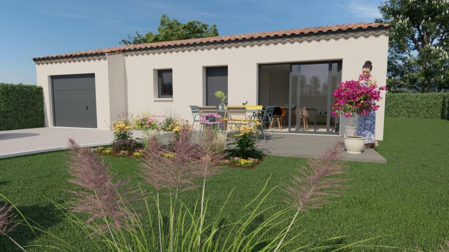  À vendre – Maison de plain-pied 3 chambres à Puygiron (Drôme)
