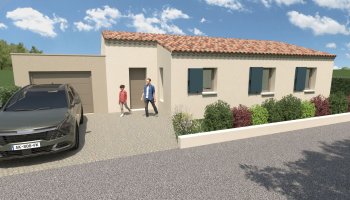 A vendre: ROCHEMAURE (Ardèche) Maison Plain-Pied 3 chambres