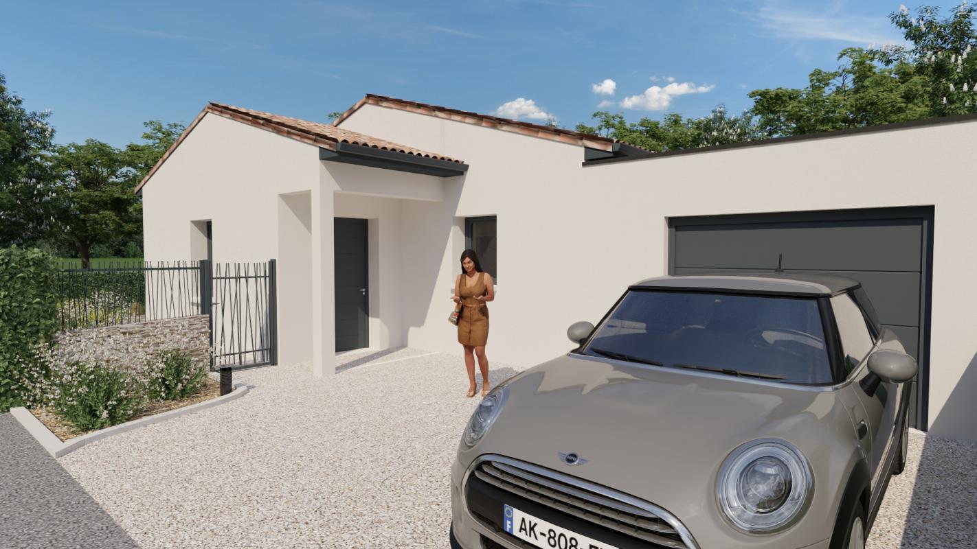  À vendre – Maison de plain-pied 3 chambres à Saint-Gervais-sur-Roubion (Drôme)