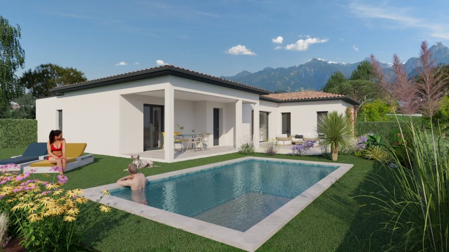 À VENDRE – Maison de plain-pied 3 chambres à Montboucher-sur-Jabron (26740)