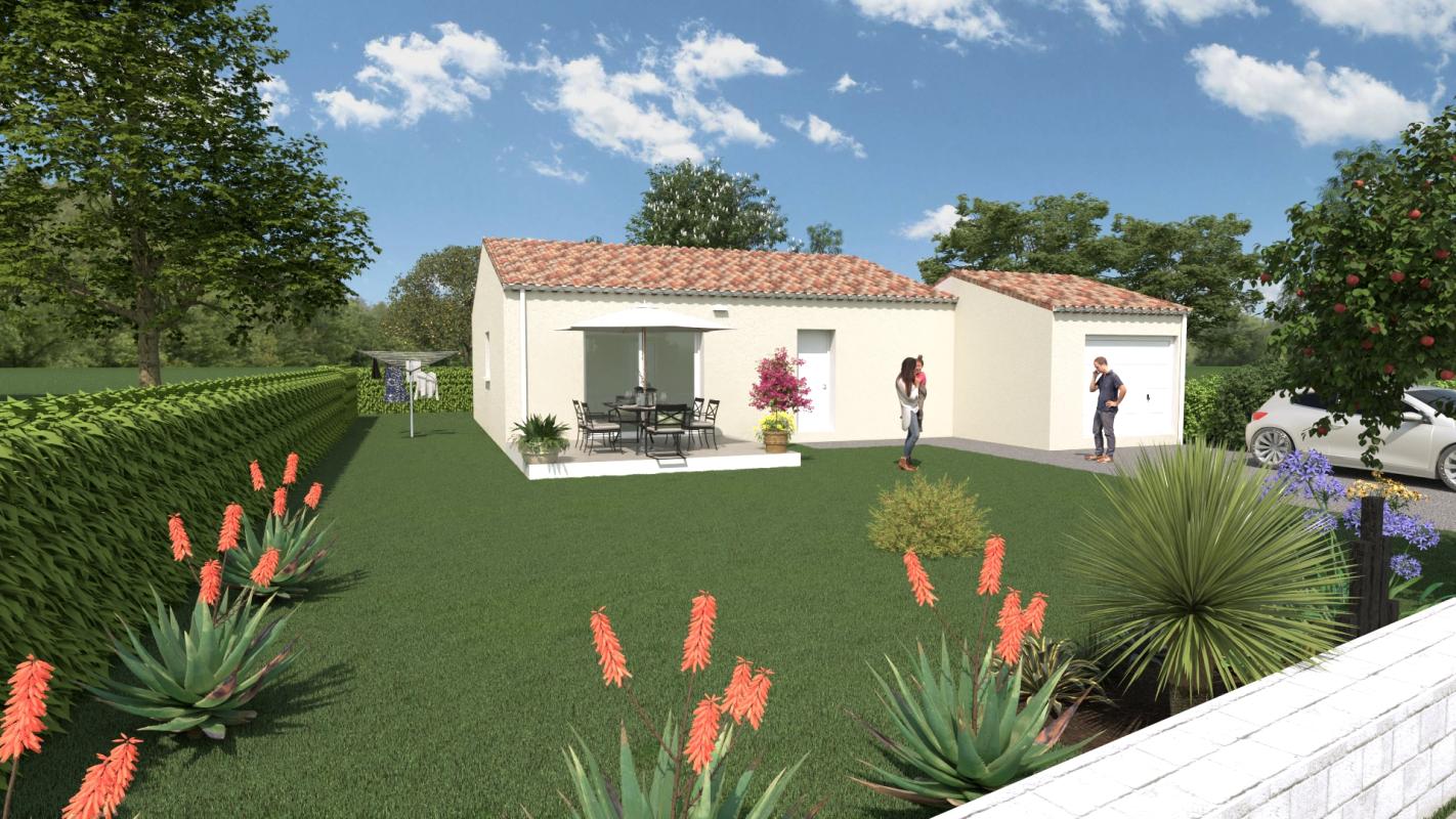EXCLUSIVITE :  LE TEIL  Maison 3 chambres sur 430 m² de terrain