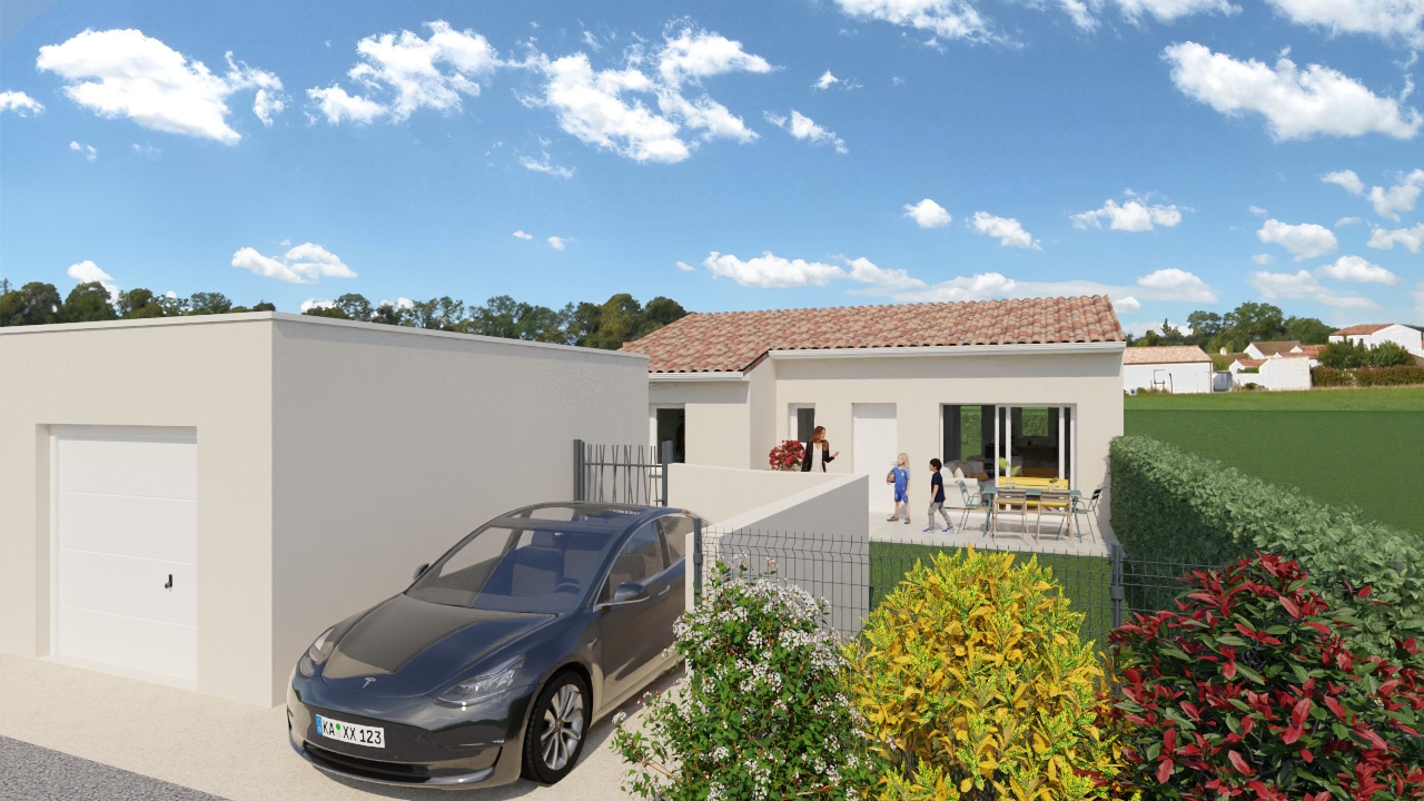 À VENDRE – Maison neuve de plain-pied – 3 chambres - Quartier Maubec à Montélimar