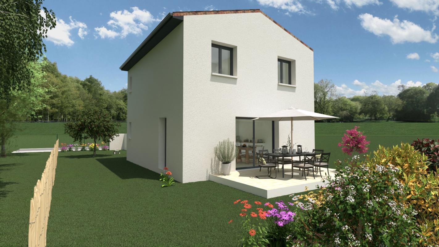 VALENCE: Maison 3 chambres + terrain de 280 m²