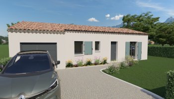 À vendre : Maison neuve de plain-pied – 3 chambres – Bagnols-sur-Cèze (30200)