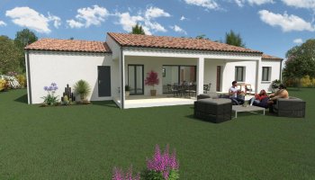 ALLAN : maison 4 chambres sur  1000 m² de terrain