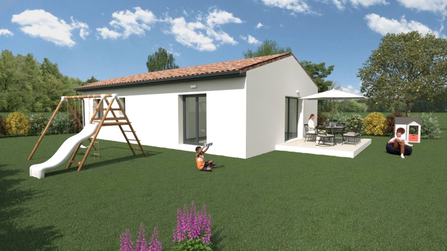Pierrelatte : FRAIS DE NOTAIRE OFFERTS !! maison de 84 m² sur une parcelle de 515 m²