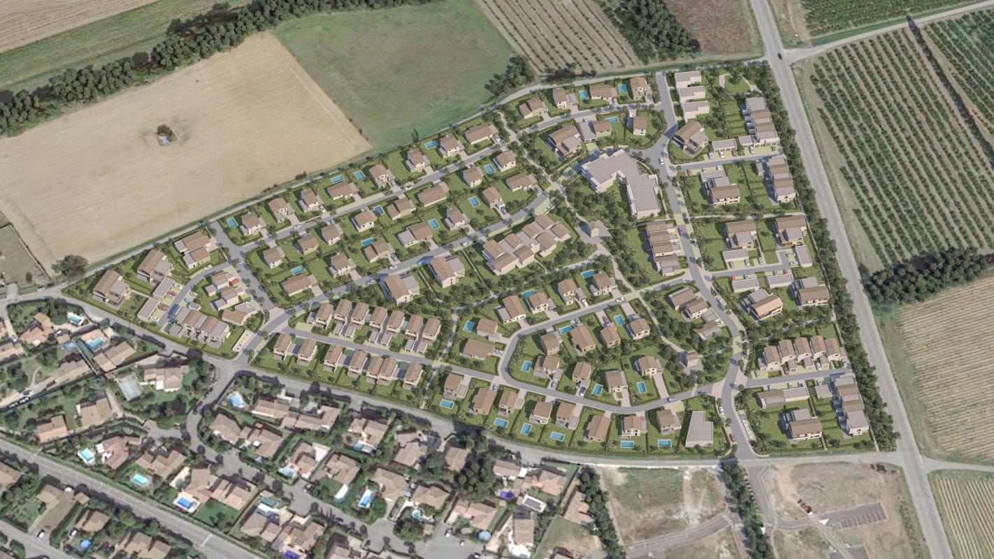 Terrain à bâtir 440m² : Montélimar Nord 