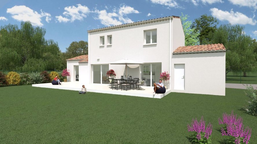 A VENDRE MONTOISON : Villa 4 chambres avec terrain de 450 m²