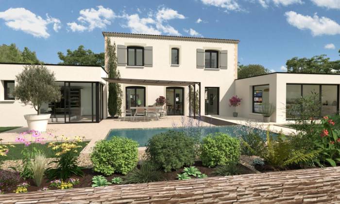 À vendre : Saint-Péray (07130) – Élégante Bastide contemporaine, 4 chambres et terrain de 1 000 m²