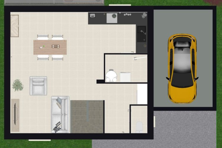 Maison 3 chambres + Terrain à Saint Paul Trois Châteaux