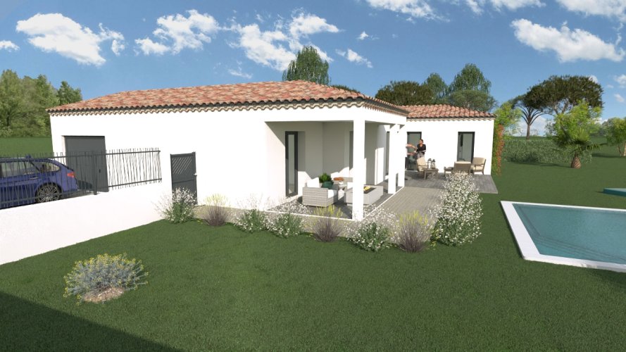 À VENDRE – Maison Plain-pied 3 Chambres – Hors lotissement à Malataverne (Drôme)